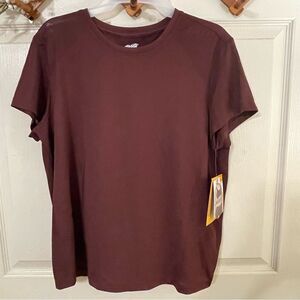 Avis Athletic Maroon Tee